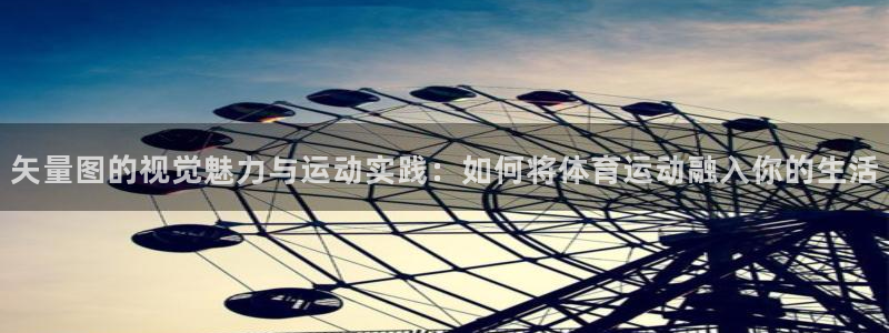 三亿体育：矢量图的视觉魅力与运动实践：如何将体育运动融入你的生活